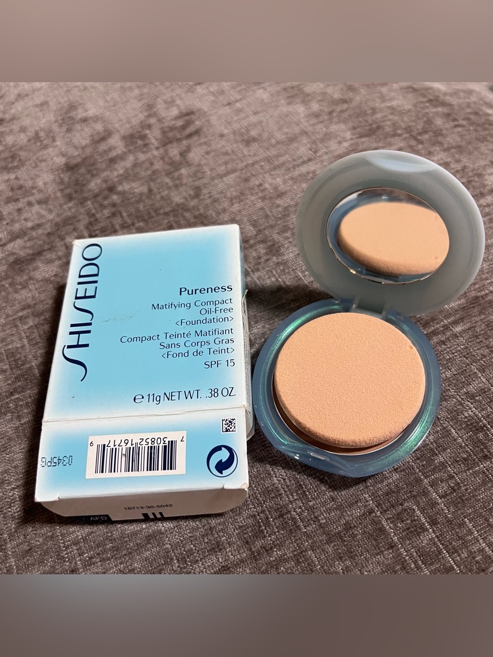 Shiseido Pureness Matifying Compact Oil-Free Foundation 50 Deep Ivory Sep sale